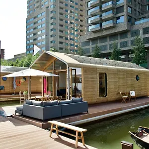 Wikkelboats At Floating Rijnhaven Ferienhaus Rotterdam